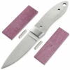 **Boot Shark - DIY Knife Kit W/Purpleheart Scales -Knife Kits Sales Shop KKSHARKBLP rsk prphrt 1 1500