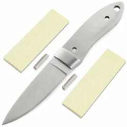 **Boot Shark - DIY Knife Kit W/Yellowheart Scales