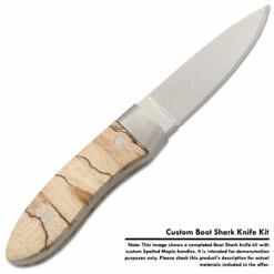 **Boot Shark - DIY Knife Kit W/Canary Scales -Knife Kits Sales Shop KKSHARKBL sample2 1500 6