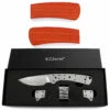*Modern Skinner - DIY Blade Kit W/Padauk Handle Scales (pre-machined) -Knife Kits Sales Shop KKSK1 PADAUK K img1a 1500