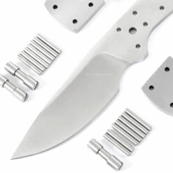 *Modern Skinner - DIY Blade Kit W/Padauk Handle Scales (pre-machined) -Knife Kits Sales Shop KKSK1 PADAUK K img2 1500