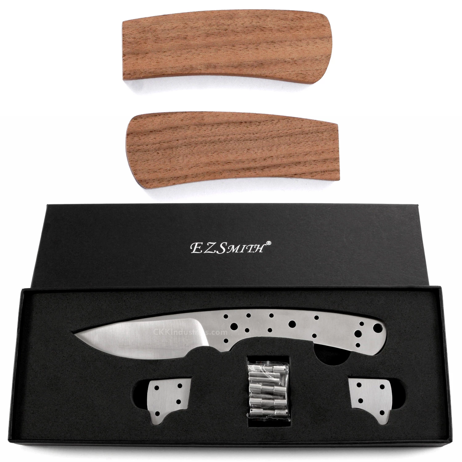 *Modern Skinner - DIY Blade Kit W/Walnut Handle Scales (pre-machined) 3 *Modern Skinner - DIY Blade Kit W/Walnut Handle Scales (pre-machined)
