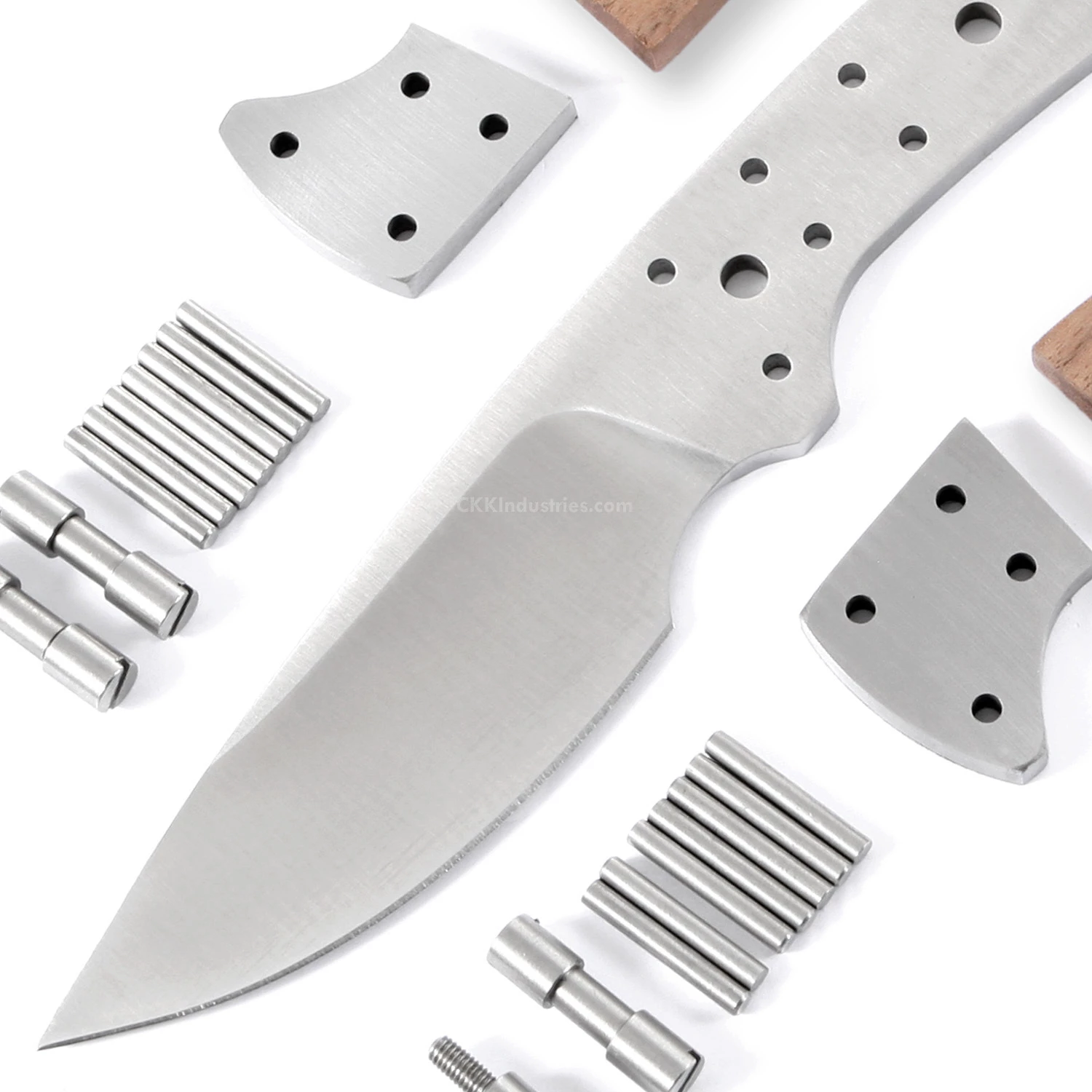 *Modern Skinner - DIY Blade Kit W/Walnut Handle Scales (pre-machined) 5 *Modern Skinner - DIY Blade Kit W/Walnut Handle Scales (pre-machined) - Image 3