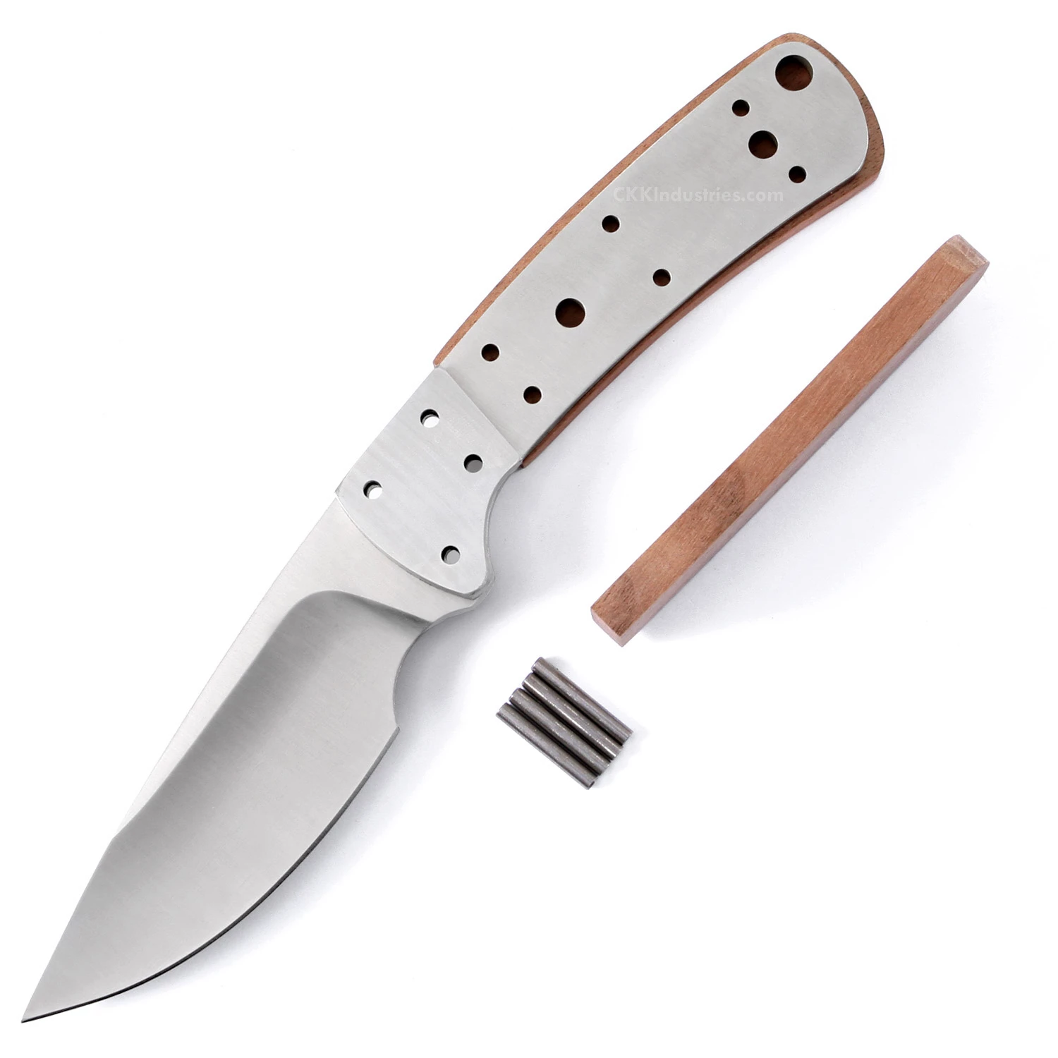 *Modern Skinner - DIY Blade Kit W/Walnut Handle Scales (pre-machined) 10 *Modern Skinner - DIY Blade Kit W/Walnut Handle Scales (pre-machined) - Image 8