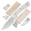 *Modern Skinner - DIY Blade Kit W/Canarywood Scales -Knife Kits Sales Shop KKSK1BLP rsk canary 1 1500