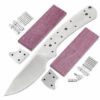 *Modern Skinner - DIY Blade Kit W/Purpleheart Scales -Knife Kits Sales Shop KKSK1BLP rsk prphrt 1 1500