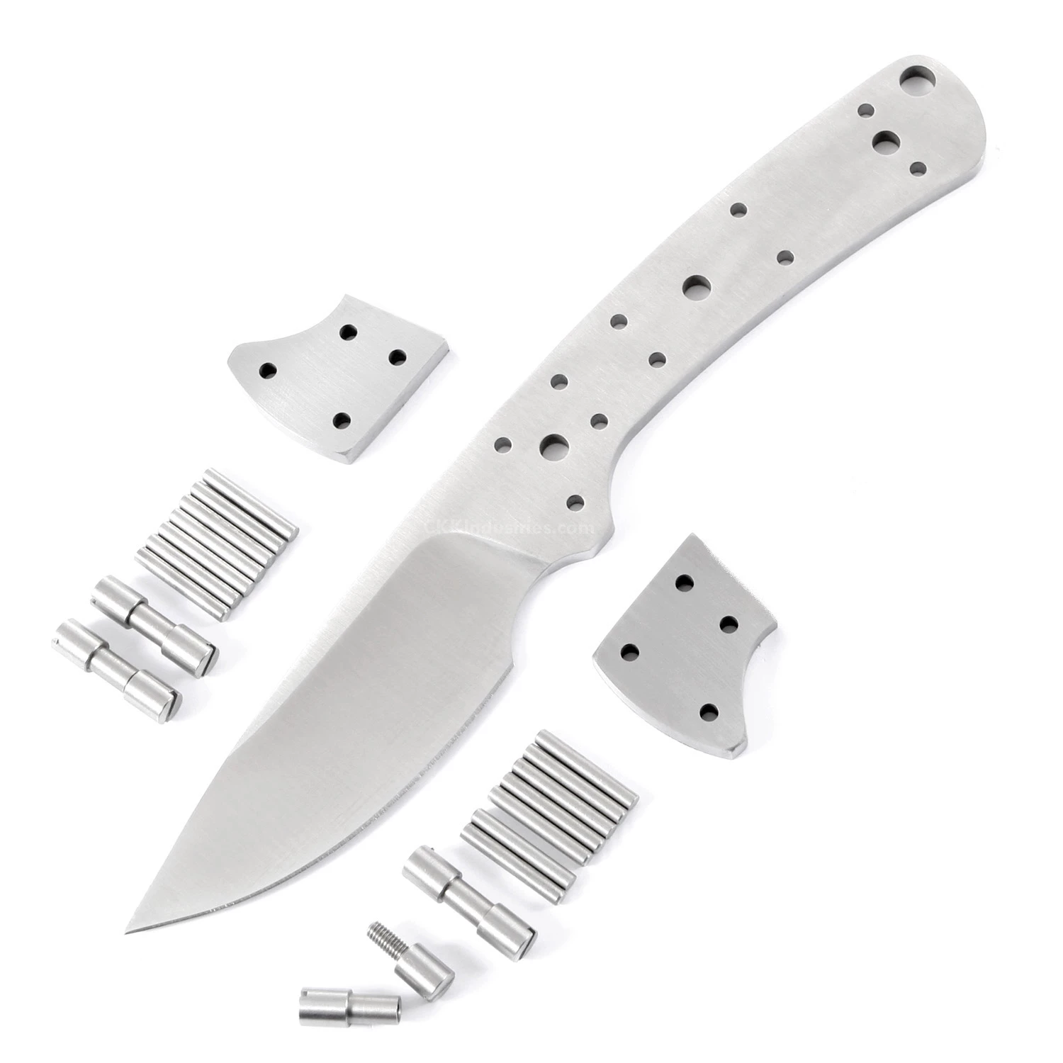 *Modern Skinner - DIY Blade Kit W/Yellowheart Scales 5 *Modern Skinner - DIY Blade Kit W/Yellowheart Scales - Image 3