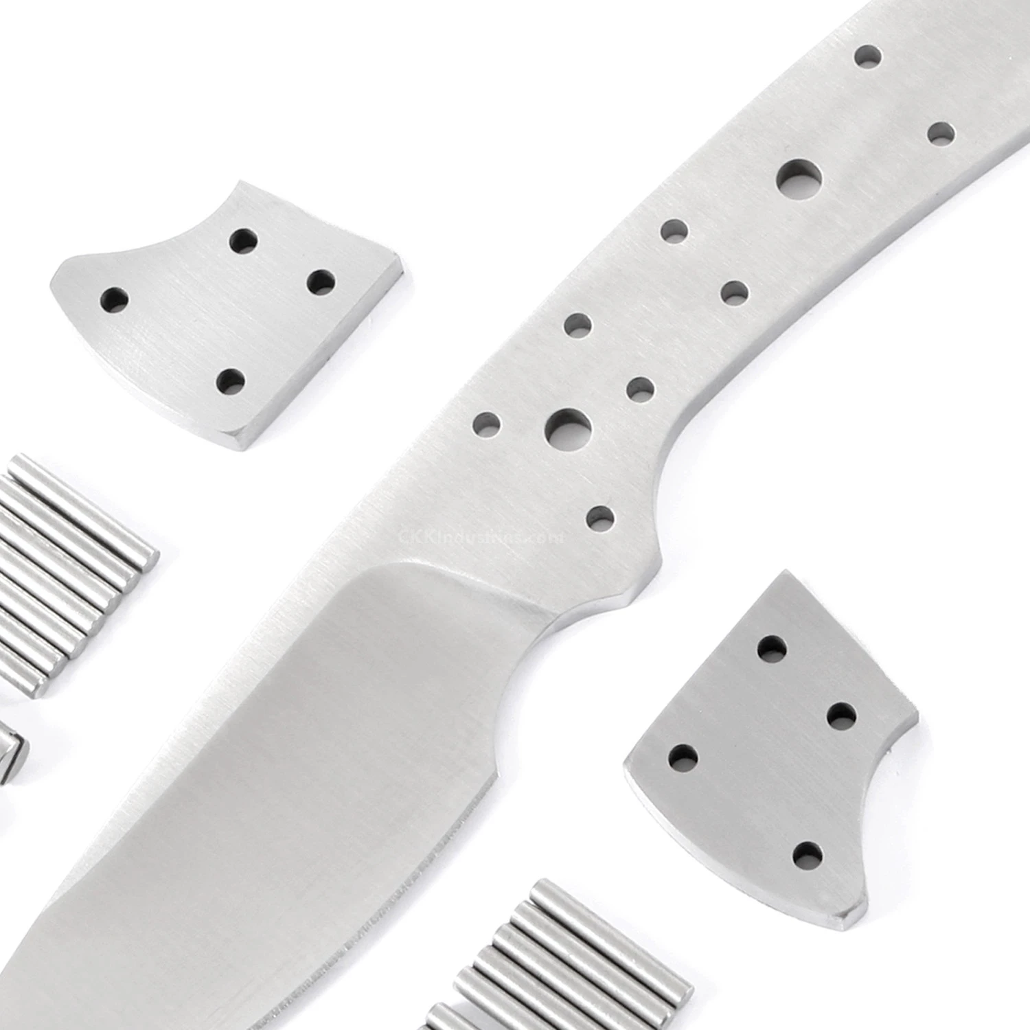 *Modern Skinner - DIY Blade Kit W/Yellowheart Scales 6 *Modern Skinner - DIY Blade Kit W/Yellowheart Scales - Image 4