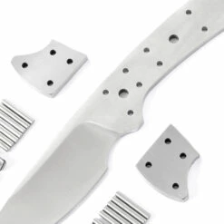 **Modern Skinner - DIY Knife Kit - (Blade, Bolsters & Hardware Only) -Knife Kits Sales Shop KKSK1BL img3 1500 6