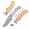 *Western Skinner Combo Knife Kit - DIY Knife Kit W/Canarywood Scales & Pinstock -Knife Kits Sales Shop KKWSK 2010 CNYWD K img1 1500