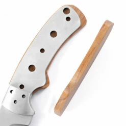 *Western Skinner Combo Knife Kit - DIY Knife Kit W/Canarywood Scales & Pinstock -Knife Kits Sales Shop KKWSK 2010 CNYWD K img7 1500