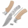 *Western Skinner Combo Knife Kit - DIY Knife Kit W/Red Oak Scales & Pinstock -Knife Kits Sales Shop KKWSK 2010 ROAK K img1 1500