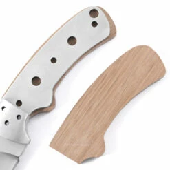 *Western Skinner Combo Knife Kit - DIY Knife Kit W/Red Oak Scales & Pinstock -Knife Kits Sales Shop KKWSK 2010 ROAK K img5 1500