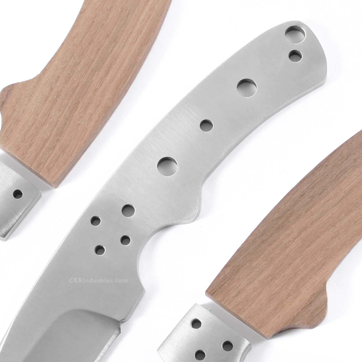 *Western Skinner Combo Knife Kit - DIY Knife Kit W/Walnut Scales & Pinstock 5 *Western Skinner Combo Knife Kit - DIY Knife Kit W/Walnut Scales & Pinstock - Image 3