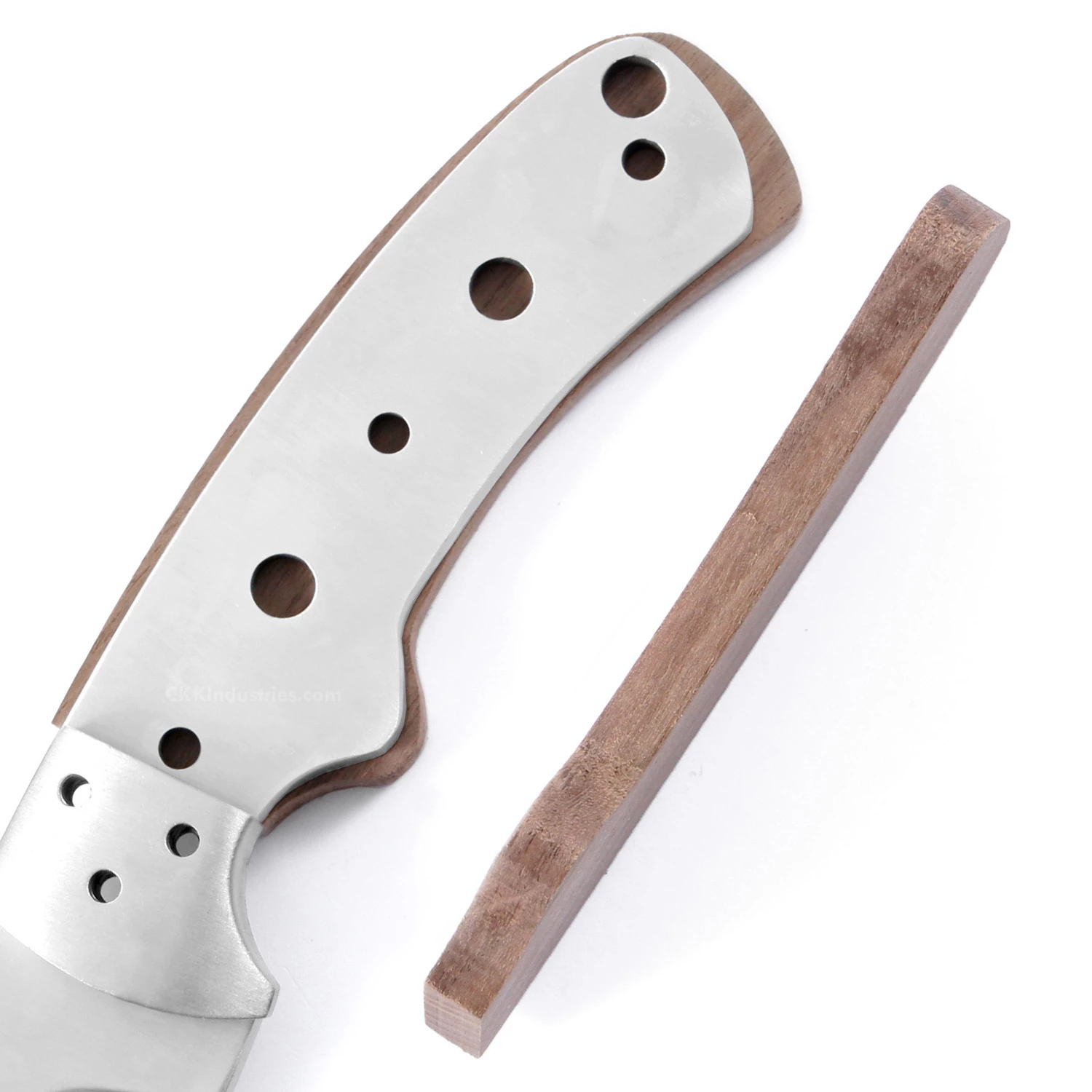 *Western Skinner Combo Knife Kit - DIY Knife Kit W/Walnut Scales & Pinstock 9 *Western Skinner Combo Knife Kit - DIY Knife Kit W/Walnut Scales & Pinstock - Image 7