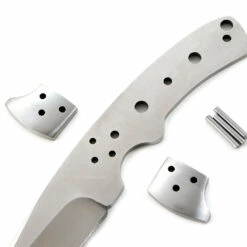 *Western Skinner Combo Knife Kit - DIY Blade Blank W/Bolsters & Pinstock -Knife Kits Sales Shop KKWSK 2010 img3 1500