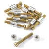 Loveless-Style Fasteners - For Handles - (.312HD X 8-32US X 1.15L) - Nickel Silver/Brass - (10 Pk) -Knife Kits Sales Shop LF 516BNS 10 1 1500