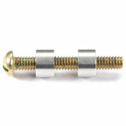 Loveless-Style Fasteners - For Handles - (.312HD X 8-32US X 1.15L) - Nickel Silver/Brass - (10 Pk) -Knife Kits Sales Shop LF 516BNS 2 1500 1