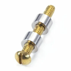 Loveless-Style Fasteners With Step Drill Combo Kit - (.312HD X 8-32US X 1.15L) - Stainless Steel/Bra -Knife Kits Sales Shop LF 516BS 1 1500 1