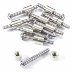 Loveless-Style Fasteners - For Handles - (.312HD X 8-32US X 1.15L) - Nickel Silver/Stainless - (10 P