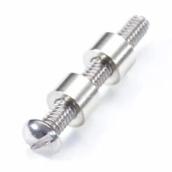 Loveless-Style Fasteners With Step Drill Combo Kit - (.312HD X 8-32US X 1.15L) - Nickel Silver/Stain -Knife Kits Sales Shop LF 516SNS 1 1500 1