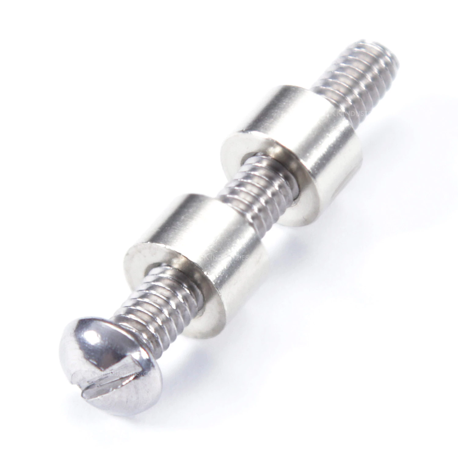 Loveless-Style Fasteners - For Handles - (.312HD X 8-32US X 1.15L) - Nickel Silver/Stainless - (10 P 4 Loveless-Style Fasteners - For Handles - (.312HD X 8-32US X 1.15L) - Nickel Silver/Stainless - (10 P - Image 2