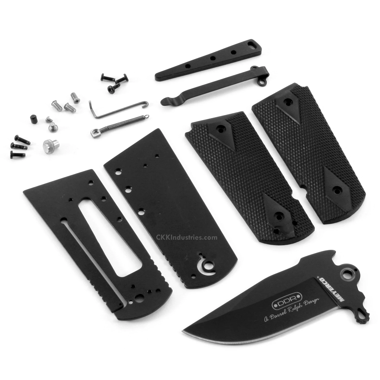 *MDR1911 - Folding Knife Kit - Parts Kit - (w/Black Handles) 3 *MDR1911 - Folding Knife Kit - Parts Kit - (w/Black Handles)