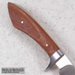 *Vaquero - Master Series Fixed Blade Knife Kit - W/Lacewood Scales -Knife Kits Sales Shop MSJCVH1 sample 2 1500