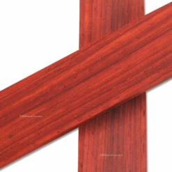 Padauk Wood - Handle Scale Set - (Presentation Grade) - (Stabilized) - (6.0 X 1.5 X 0.25) -Knife Kits Sales Shop PADUAK SCL 61525 S img2 1500