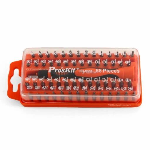 Exotic Bit Set - W/Rotating Driver - (58pc) 3 Exotic Bit Set - W/Rotating Driver - (58pc) -Knife Kits Sales Shop PK8089DS 1 img1 1500