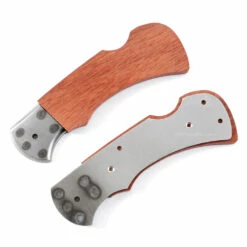 *Ranger Lockback Combo Knife Kit - DIY Blade Blank W/Bloodwood Scales -Knife Kits Sales Shop RLB278 BLDWD K img7 1500