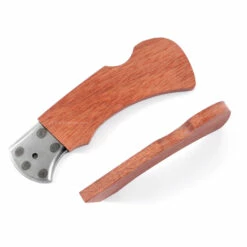 *Ranger Lockback Combo Knife Kit - DIY Blade Blank W/Bloodwood Scales -Knife Kits Sales Shop RLB278 BLDWD K img8 1500