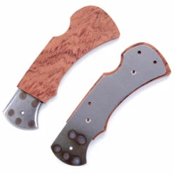 *Ranger Lockback Combo Knife Kit - DIY Blade Blank W/Bubinga Scales -Knife Kits Sales Shop RLB278 BUBINGA K img4 1500