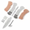 *Ranger Lockback Combo Knife Kit - DIY Blade Blank W/Lacewood Scales -Knife Kits Sales Shop RLB278 LACEWD K img2 1500