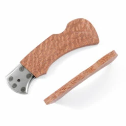 *Ranger Lockback Combo Knife Kit - DIY Blade Blank W/Lacewood Scales -Knife Kits Sales Shop RLB278 LACEWD K img7 1500