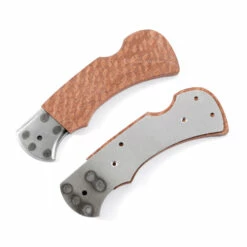 *Ranger Lockback Combo Knife Kit - DIY Blade Blank W/Lacewood Scales -Knife Kits Sales Shop RLB278 LACEWD K img8 1500