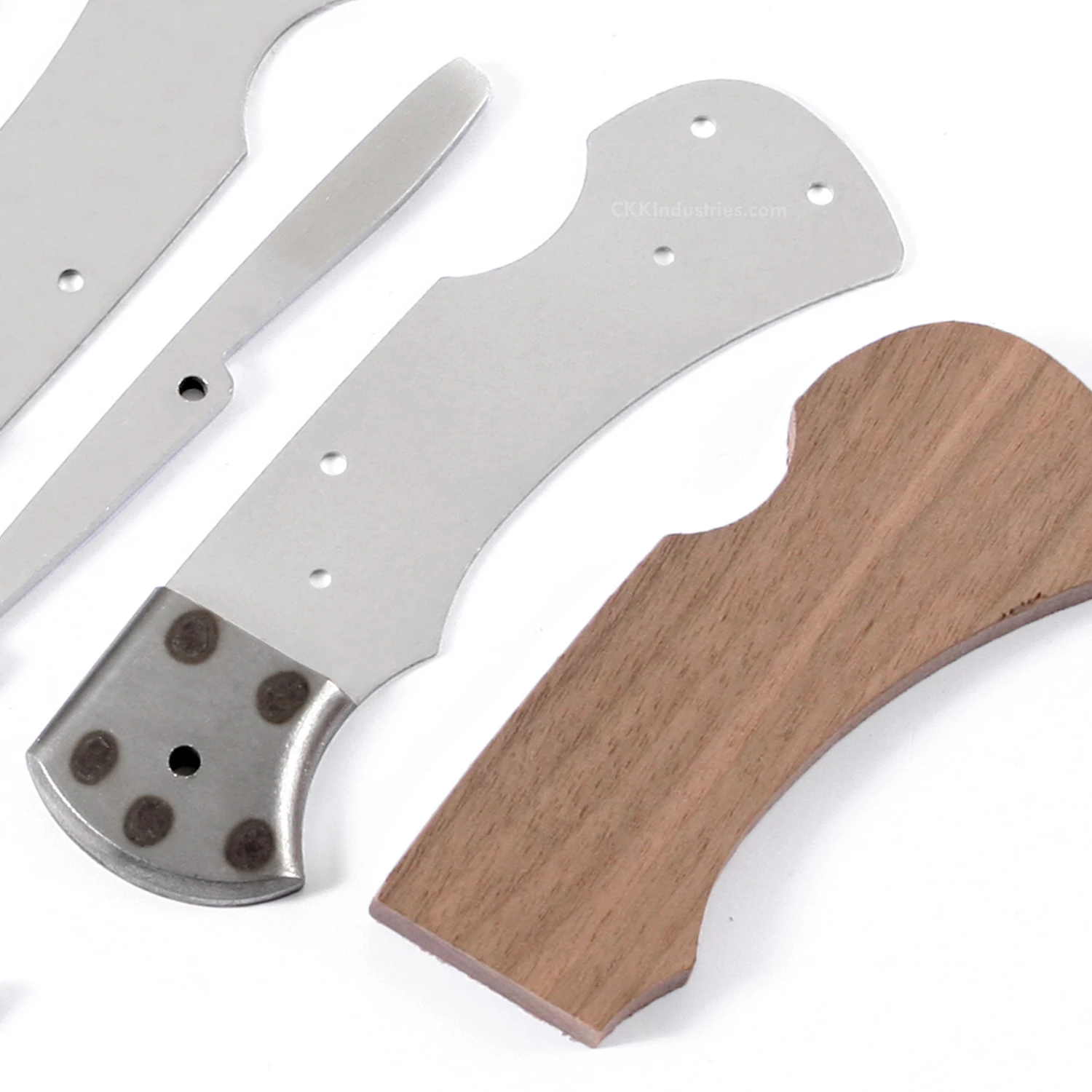 *Ranger Lockback Combo Knife Kit - DIY Blade Blank W/Walnut Scales 8 *Ranger Lockback Combo Knife Kit - DIY Blade Blank W/Walnut Scales - Image 6