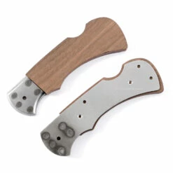 *Ranger Lockback Combo Knife Kit - DIY Blade Blank W/Walnut Scales 17 *Ranger Lockback Combo Knife Kit - DIY Blade Blank W/Walnut Scales -Knife Kits Sales Shop RLB278 WALNUT K img7 1500