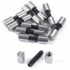 Acorn Nut Fasteners - Luke Rivets For Handles - (.250HD X 8-32US X 1L) - Stainless Steel - (10 Pk) -Knife Kits Sales Shop SANR 416 10 1 1500