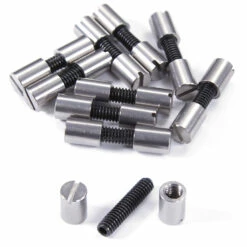 Acorn Nut Fasteners - Luke Rivets For Handles - (.250HD X 8-32US X 1L) - Stainless Steel - (10 Pk)