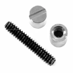 Acorn Nut Fasteners - Luke Rivets For Handles - (.186HD X 4-40US X .9L) - Stainless Steel - (10 Pk) -Knife Kits Sales Shop SANR316 img3 1500
