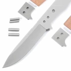 *SG4 - Fixed Blade Skinning Knife Combo Kit - (DIY Blade Kit W/Mahogany Scales) 12 *SG4 - Fixed Blade Skinning Knife Combo Kit - (DIY Blade Kit W/Mahogany Scales) -Knife Kits Sales Shop SG4BL STD MAHOGANY K img3 1500