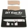 *SG4 - Fixed Blade Skinning Knife Combo Kit - (DIY Blade Kit W/Red Oak Scales) -Knife Kits Sales Shop SG4BL STD ROAK K img1 1500