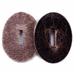 Water Buffalo Handle Washers - Oval - (1.30 X 1.00 X .125) - (Antique Chocolate)(100 Pack) -Knife Kits Sales Shop SHWWB125AC 1 1 1500