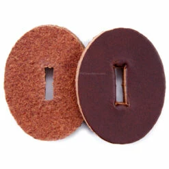 Water Buffalo Handle Washers - Oval - (1.30 X 1.00 X .125) - (Chocolate Brown)(100 Pack) -Knife Kits Sales Shop SHWWB125CB 1 1 1500