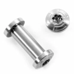 .187 (3/16) - SK Design - PV3 - 416SS/Titanium - Designer Pivot Assembly - (.425)