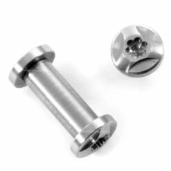 .187 (3/16) - SK Design - PV4 - 416SS/Titanium - Designer Pivot Assembly - (.425)