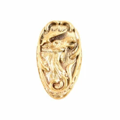 Pommel - Moose Design - Bronze