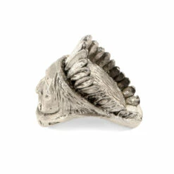 Pommel - American Indian Chief Head - Nickel Silver