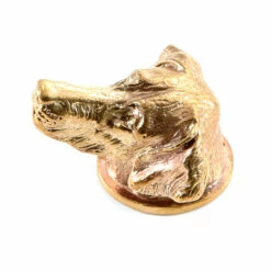 Pommel - German Shorthaired Pointer Head - Bronze
